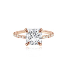 Load image into Gallery viewer, Diamond Pave Band Engagement Ring
