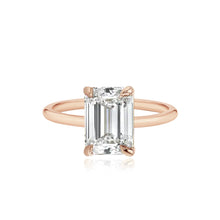 Load image into Gallery viewer, Diamond Gold Band Engagement Ring