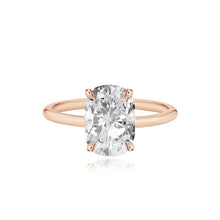 Load image into Gallery viewer, Diamond Gold Band Engagement Ring