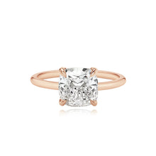 Load image into Gallery viewer, Diamond Gold Band Engagement Ring