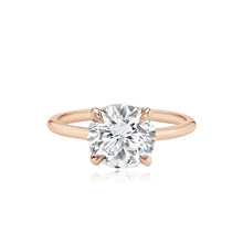 Load image into Gallery viewer, Diamond Gold Band Engagement Ring