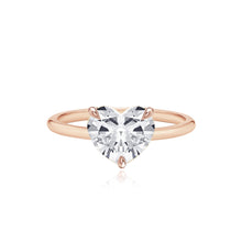 Load image into Gallery viewer, Diamond Gold Band Engagement Ring