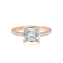 Load image into Gallery viewer, Diamond Thick Pave Band Engagement Ring