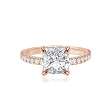 Load image into Gallery viewer, Diamond Thick Pave Band Engagement Ring