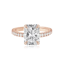 Load image into Gallery viewer, Diamond Thick Pave Band Engagement Ring
