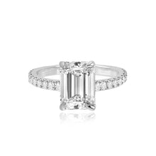 Load image into Gallery viewer, Diamond Thick Pave Band Engagement Ring