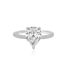 Load image into Gallery viewer, Dome Pave Diamond Engagement Ring