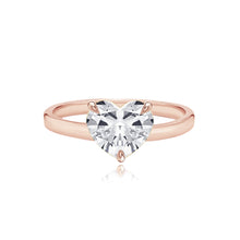 Load image into Gallery viewer, Diamond Thick Solid Plain Band Engagement Ring
