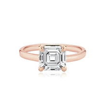 Load image into Gallery viewer, Diamond Thick Solid Plain Band Engagement Ring