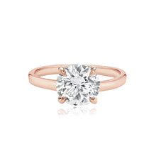 Load image into Gallery viewer, Diamond Thick Solid Plain Band Engagement Ring