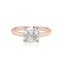 Load image into Gallery viewer, Diamond Thick Solid Plain Band Engagement Ring
