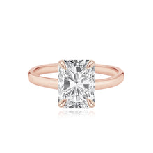 Load image into Gallery viewer, Diamond Thick Solid Plain Band Engagement Ring