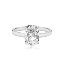 Load image into Gallery viewer, Diamond Thick Solid Plain Band Engagement Ring