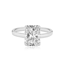 Load image into Gallery viewer, Diamond Thick Solid Plain Band Engagement Ring