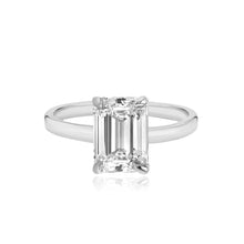 Load image into Gallery viewer, Diamond Thick Solid Plain Band Engagement Ring