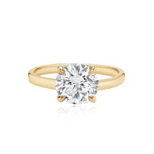 Load image into Gallery viewer, Diamond Thick Solid Plain Band Engagement Ring