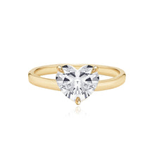 Load image into Gallery viewer, Diamond Thick Solid Plain Band Engagement Ring