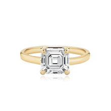 Load image into Gallery viewer, Diamond Thick Solid Plain Band Engagement Ring