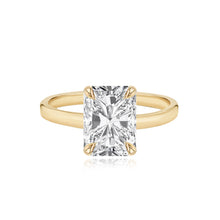 Load image into Gallery viewer, Diamond Thick Solid Plain Band Engagement Ring