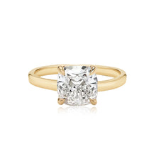 Load image into Gallery viewer, Diamond Thick Solid Plain Band Engagement Ring