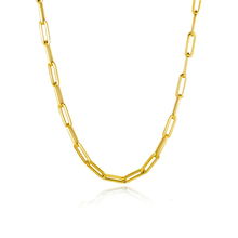 Load image into Gallery viewer, Large Paperclip Necklace Chain