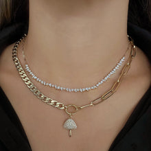 Load image into Gallery viewer, Multi Shape Illusion Disorganized Necklace