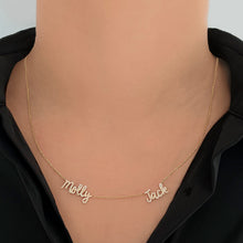 Load image into Gallery viewer, Multiple Diamond Names Necklace
