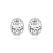 Load image into Gallery viewer, Oval Diamond Studs