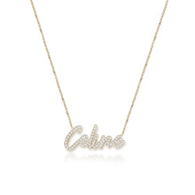 Load image into Gallery viewer, Diamond Name Necklace