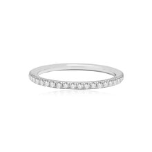 Load image into Gallery viewer, Pave Band Wedding Ring