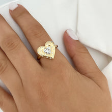 Load image into Gallery viewer, Dome Cloud Scattered Diamond Ring