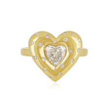 Load image into Gallery viewer, Dome Cloud Scattered Diamond Ring