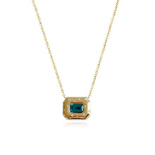 Load image into Gallery viewer, Dome Cloud Scattered Diamonds Gemstone Necklace