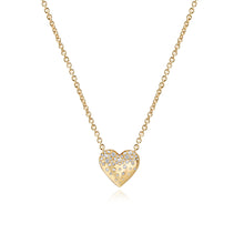 Load image into Gallery viewer, Dripping Scattered Heart Necklace