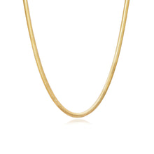 Load image into Gallery viewer, Gold Snake Necklace