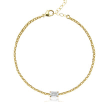 Load image into Gallery viewer, Solitaire Diamond Bracelet