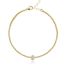 Load image into Gallery viewer, Solitaire Diamond Bracelet