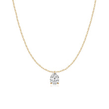 Load image into Gallery viewer, Solitaire Lab Diamond Necklace 4CT