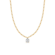 Load image into Gallery viewer, Solitaire Lab Diamond Necklace 1CT