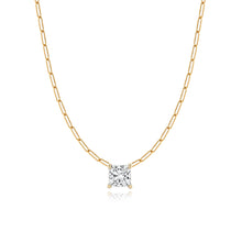 Load image into Gallery viewer, Solitaire Lab Diamond Necklace 4CT