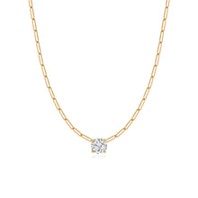 Load image into Gallery viewer, Solitaire Lab Diamond Necklace 1CT