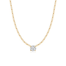 Load image into Gallery viewer, Solitaire Lab Diamond Necklace 2CT