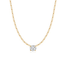 Load image into Gallery viewer, Solitaire Lab Diamond Necklace 3CT