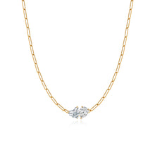 Load image into Gallery viewer, Two Lab Diamond Necklace 2CT
