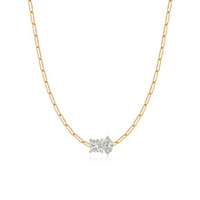 Load image into Gallery viewer, Two Lab Diamond Necklace 2CT