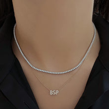 Load image into Gallery viewer, Diamond Tennis Necklace