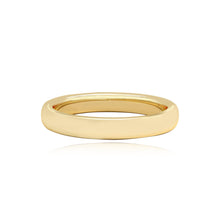 Load image into Gallery viewer, Thick Gold Curve Wedding Ring