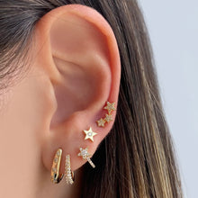 Load image into Gallery viewer, Three Star Studs