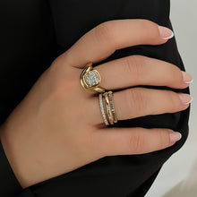 Load image into Gallery viewer, Three Interlocking Stacked Ring