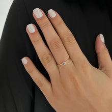 Load image into Gallery viewer, Tiny Evil Eye Ring